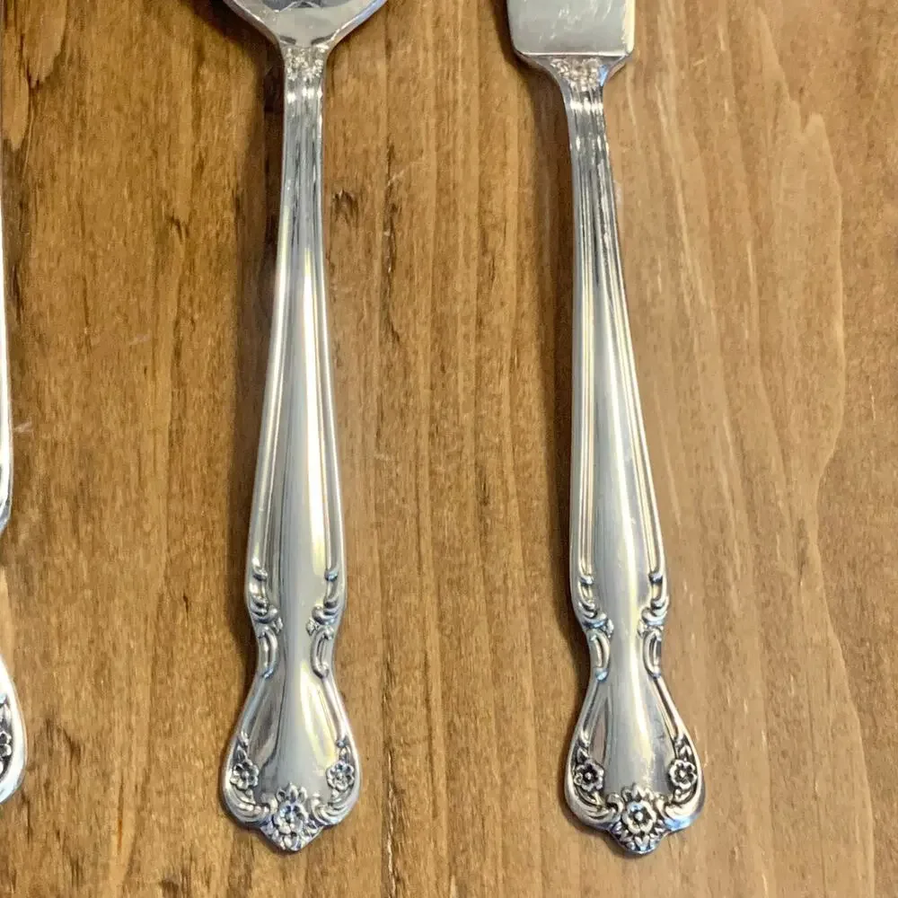 Rogers & Bro DAYBREAK ELEGANT LADY Serving Flatware Reinforced Silverplated IS